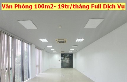 Cho thuê văn phòng phố Chùa Láng 100m2 - 20tr/tháng